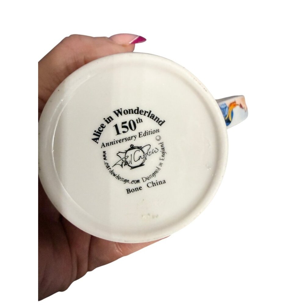Paul Cardew 150th Anniversary Alice In Wonderland Coffee Mug Cup - Picture 7 of 15